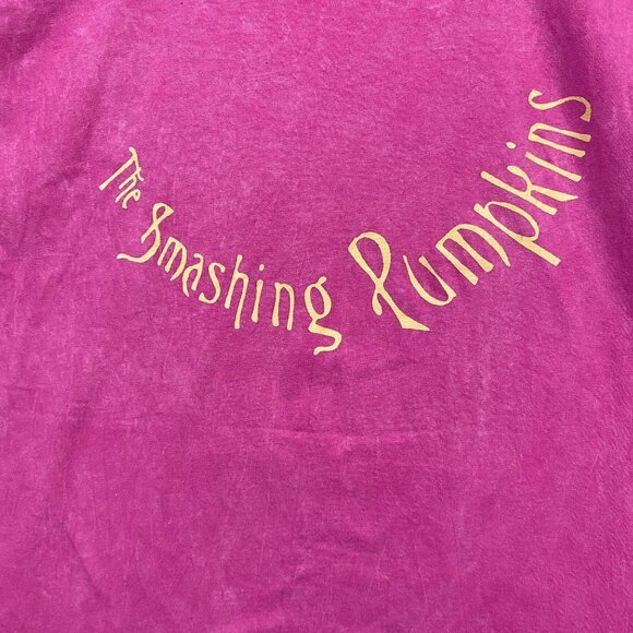 The Smashing Pumpkins Pink Logo Tee – Official Merch Size Large - Picture 2 of 4